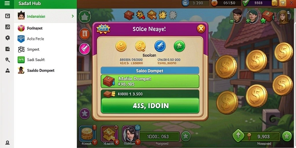 Pengalaman bermain yang seru dan adiktif.