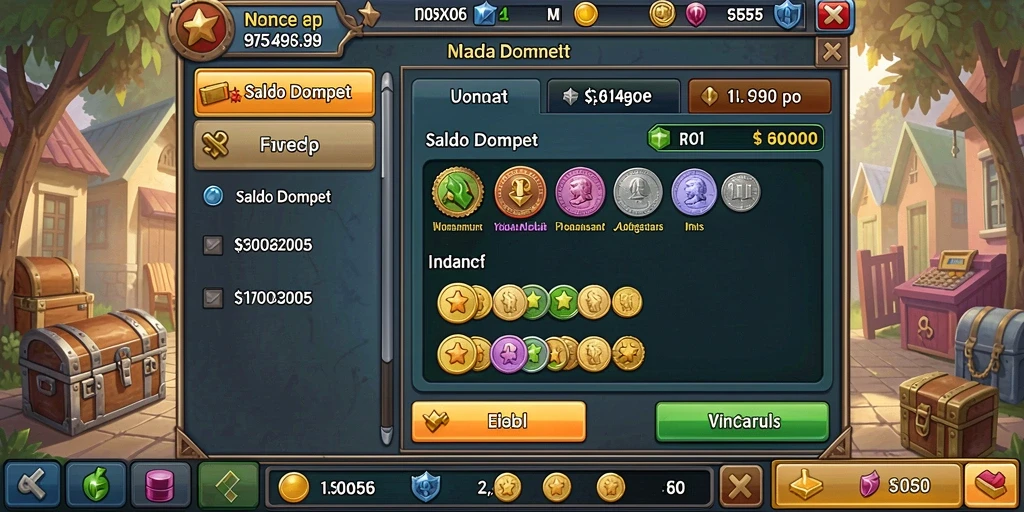 Screenshot ketiga menunjukkan leaderboard yang menampilkan para pemain terbaik.