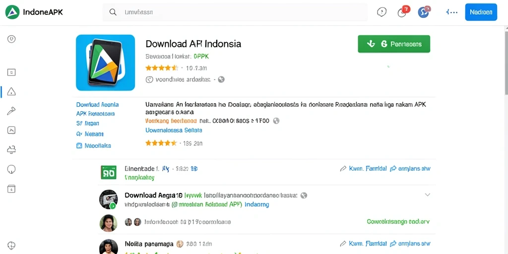 Interaksi komunitas yang aktif dan menyenangkan.