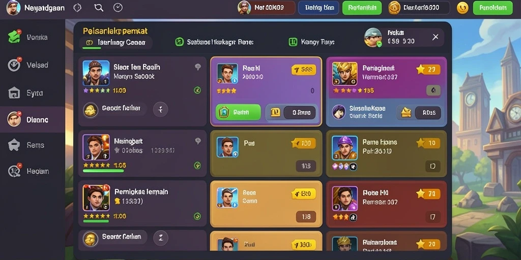 Bersaing dengan teman dalam mode multiplayer.
