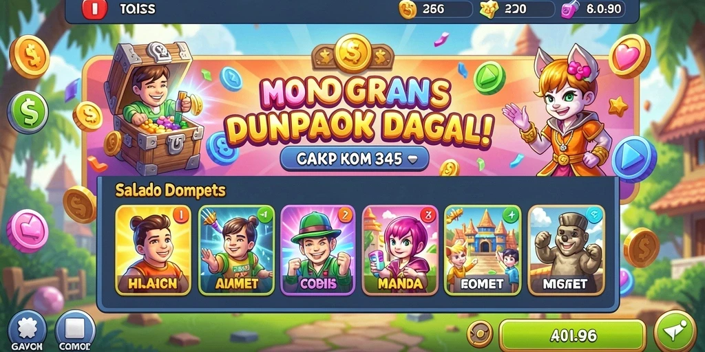 Bonus menarik menanti pemain baru.