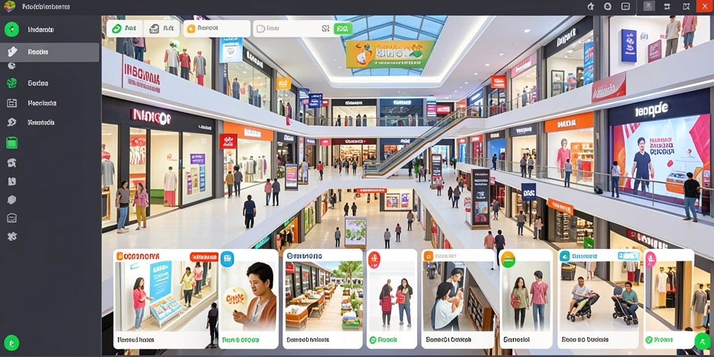 Menu pilihan mode permainan yang beragam.