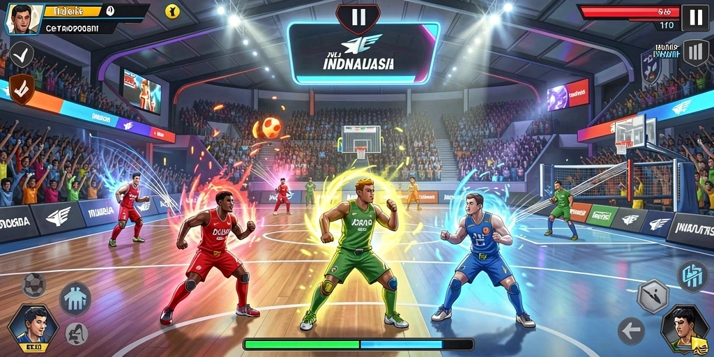 Demo gameplay yang menunjukkan aksi seru saat bermain.
